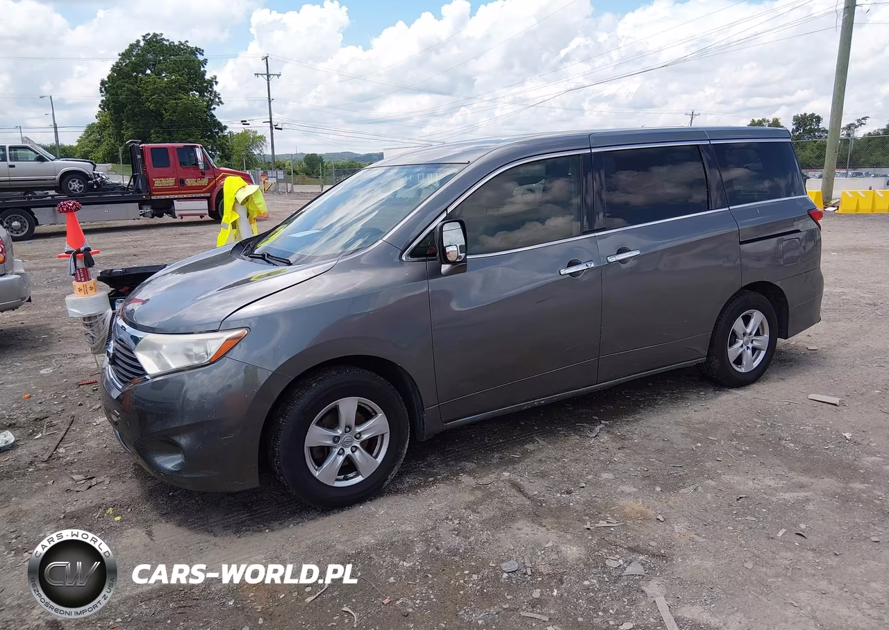 2014 Nissan Quest Sv VIN:JN8AE2KPXE9102344 - 2