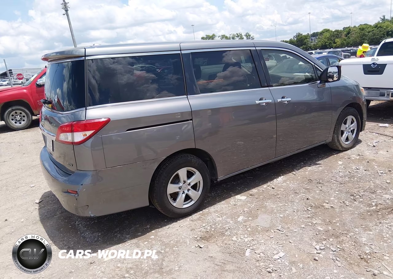 2014 Nissan Quest Sv VIN:JN8AE2KPXE9102344 - 4