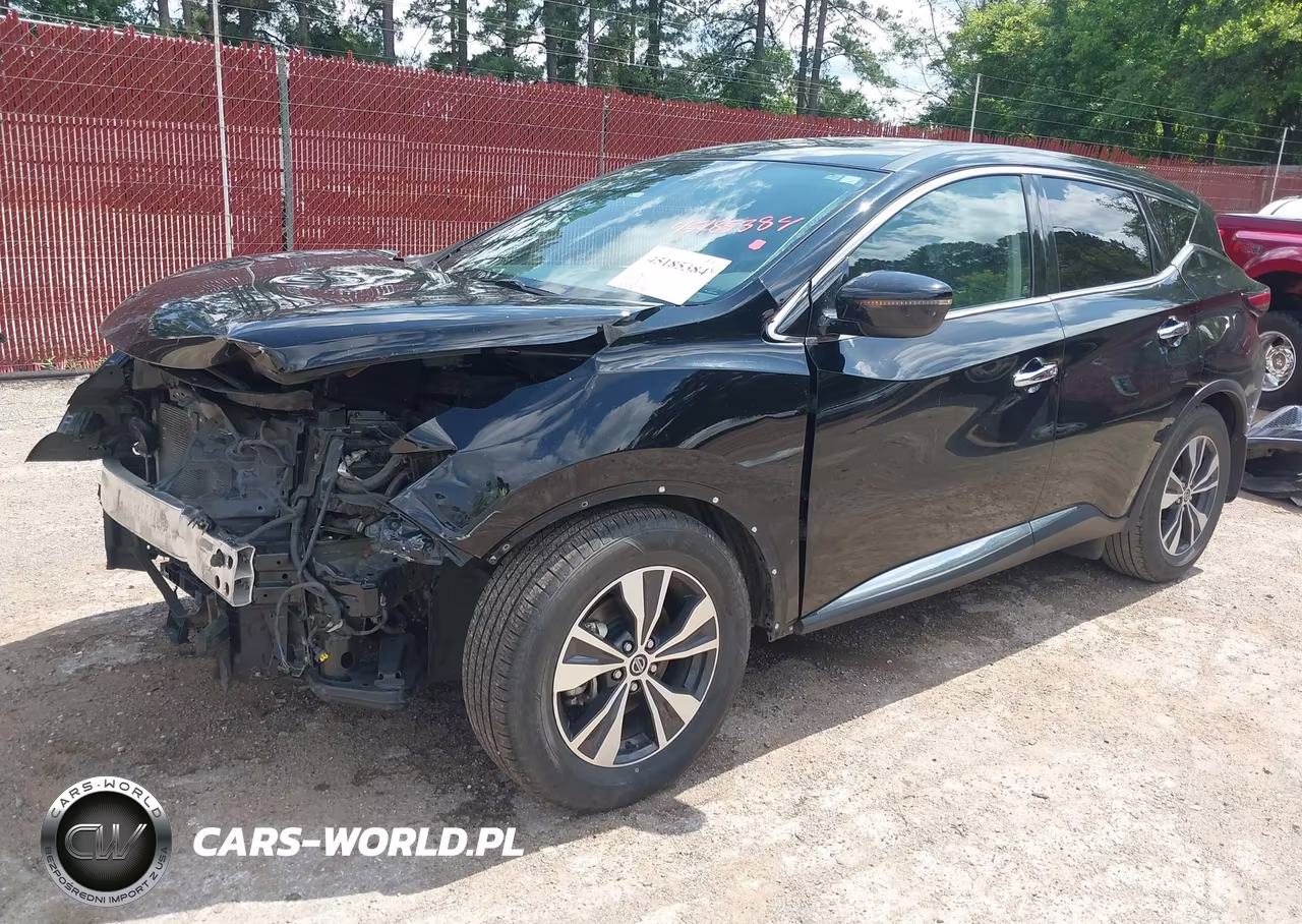 2020 Nissan Murano S Fwd VIN:5N1AZ2AJ7LN150641 - 2