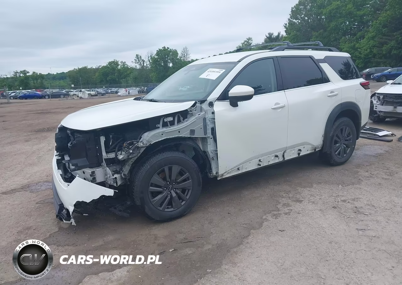 2022 Nissan Pathfinder Sv 4Wd VIN:5N1DR3BC6NC242986 - 2