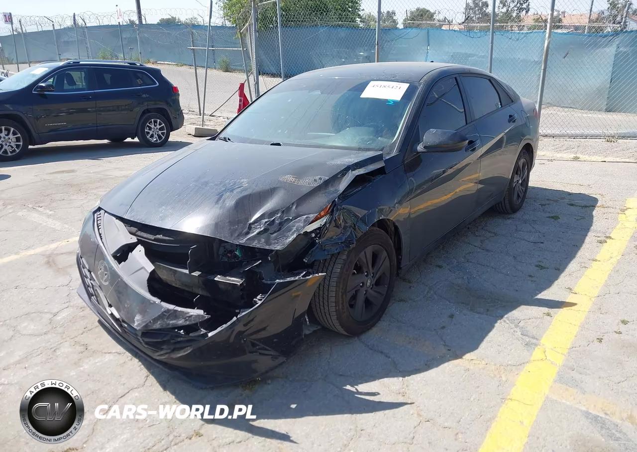 2021 Hyundai Elantra Sel VIN:5NPLS4AG8MH004770 - 2