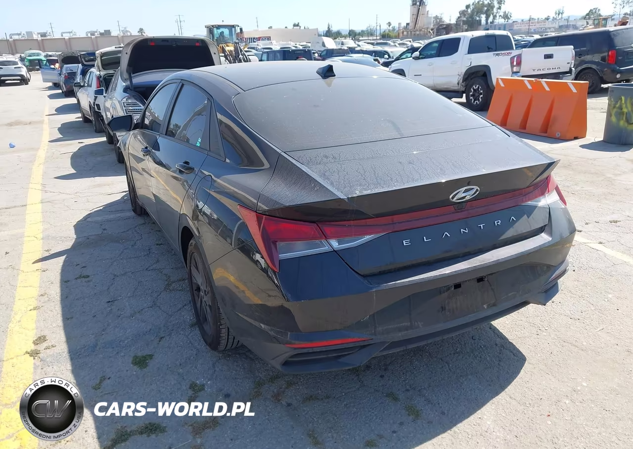 2021 Hyundai Elantra Sel VIN:5NPLS4AG8MH004770 - 3