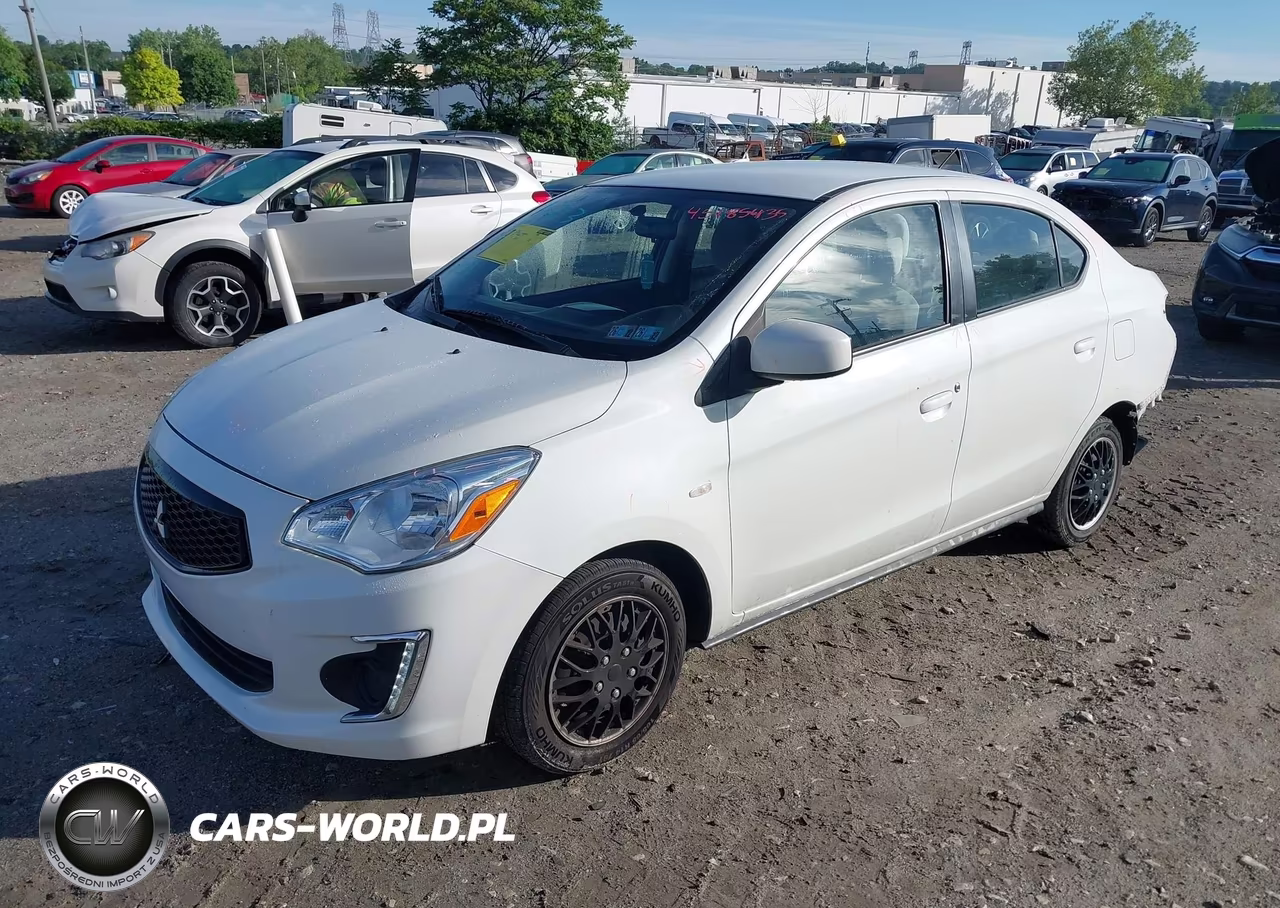 2020 Mitsubishi Mirage G4 Es VIN:ML32F3FJXLHF01580 - 2