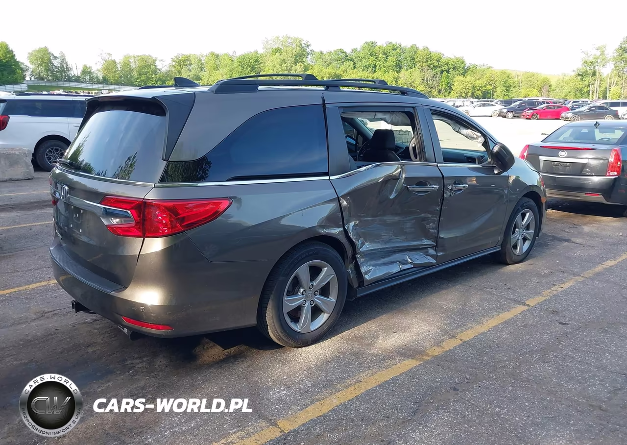 2018 Honda Odyssey Ex-L VIN:5FNRL6H75JB095340 - 4