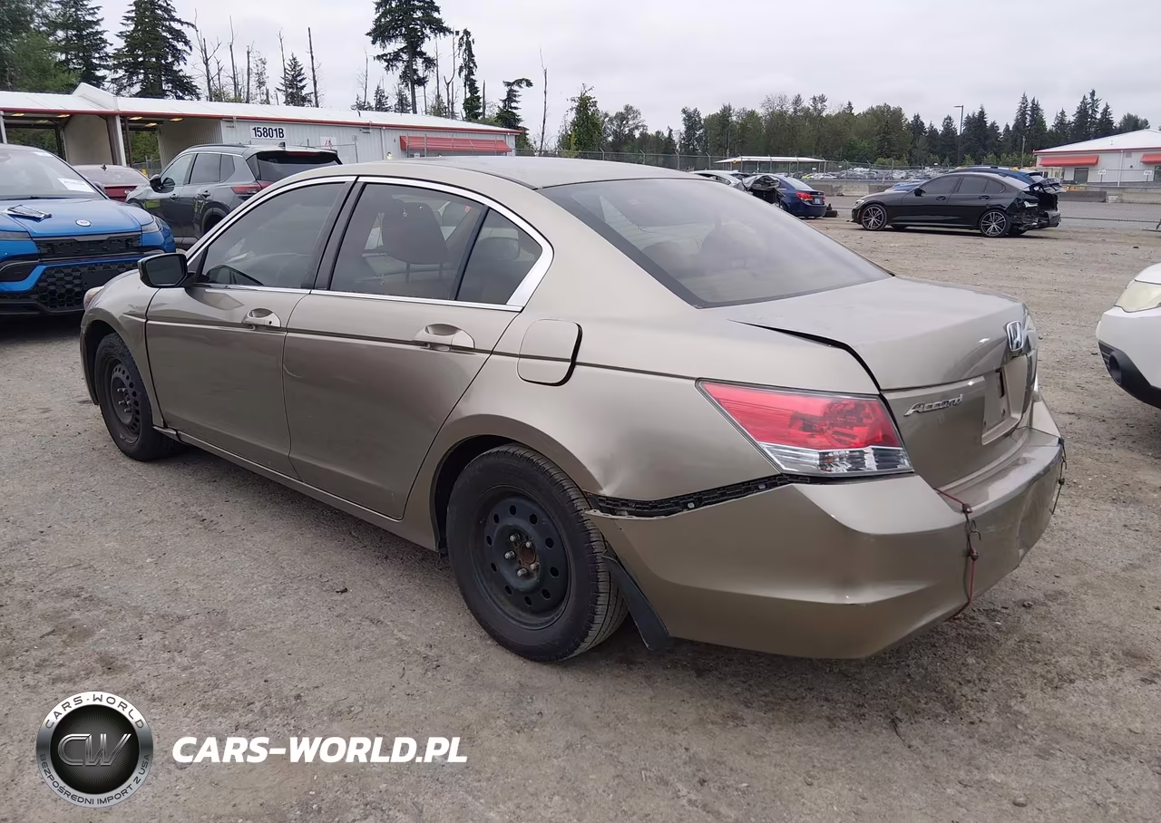 2008 Honda Accord 2.4 Lx VIN:JHMCP26378C017389 - 3