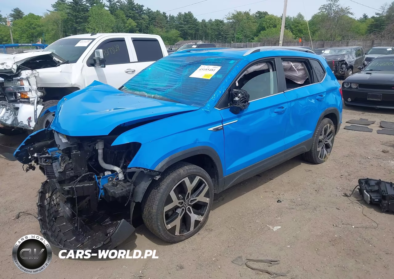 2022 Volkswagen Taos 1.5T Sel VIN:3VV2X7B26NM042593 - 2