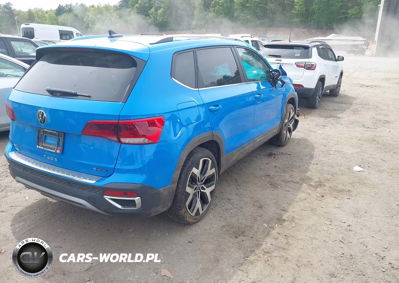2022 Volkswagen Taos 1.5T Sel VIN:3VV2X7B26NM042593 - 4