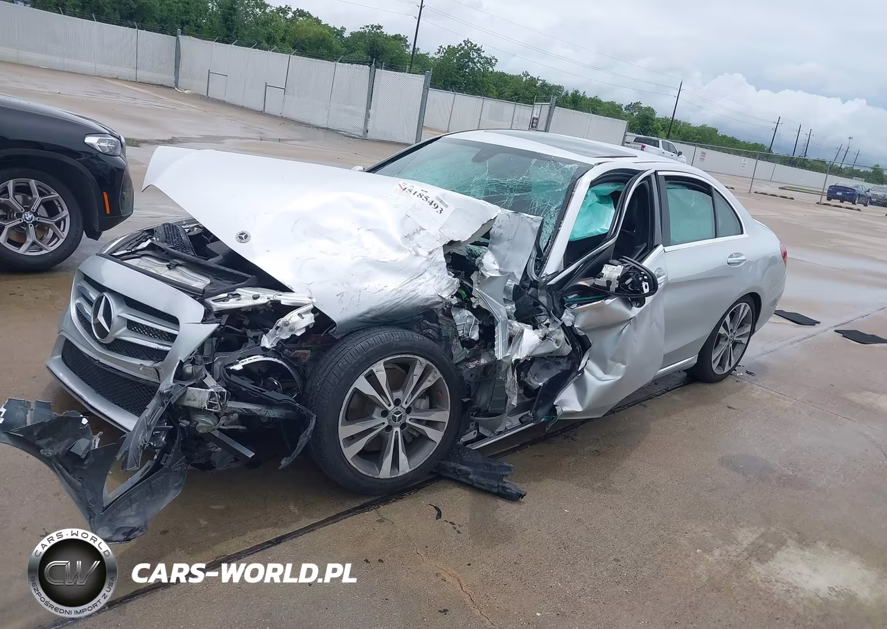 2019 Mercedes-Benz C 300 VIN:55SWF8DB7KU287892 - 2
