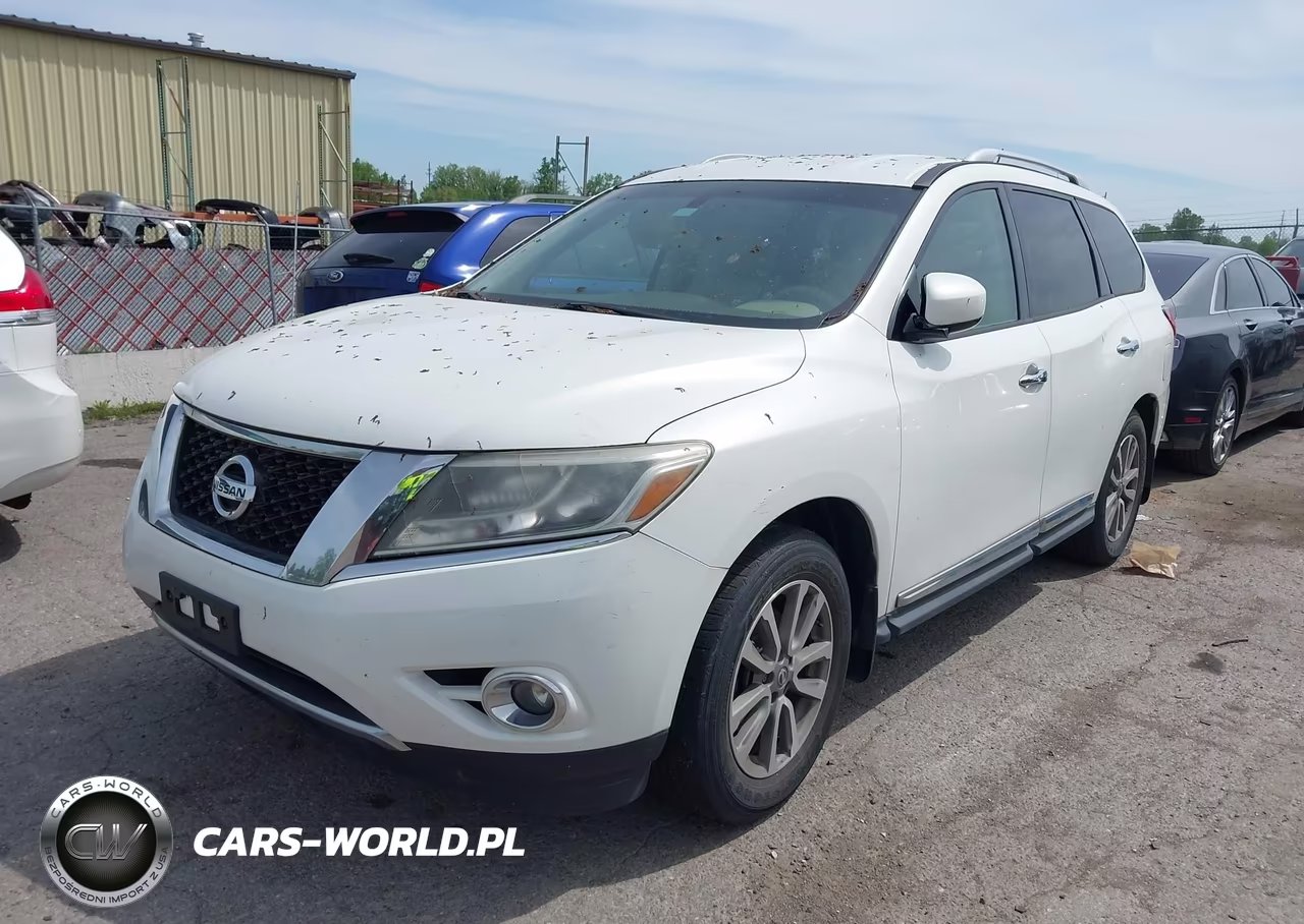 2014 Nissan Pathfinder Sl VIN:5N1AR2MN2EC637761 - 2