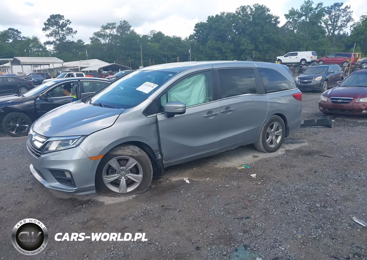2020 Honda Odyssey Ex-L-Ex-L W-Navi Res VIN:5FNRL6H74LB008773 - 2