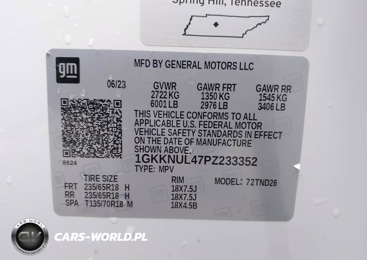 2023 GMC Acadia Awd Slt VIN:1GKKNUL47PZ233352 - 9