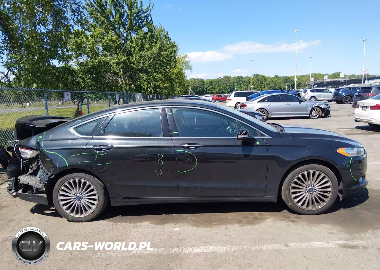 2015 Ford Fusion Titanium VIN:3FA6P0K96FR217455 - 13