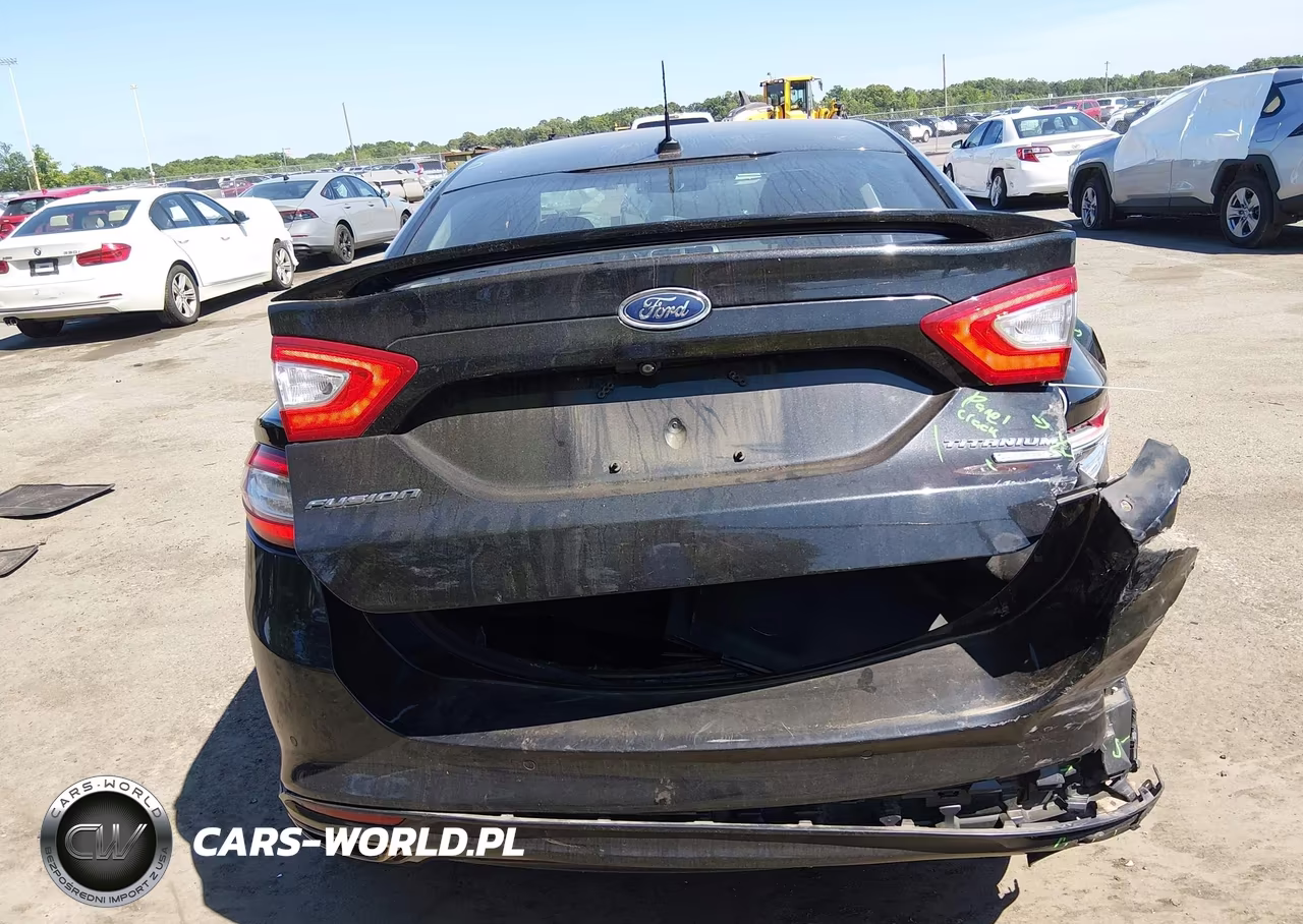 2015 Ford Fusion Titanium VIN:3FA6P0K96FR217455 - 16