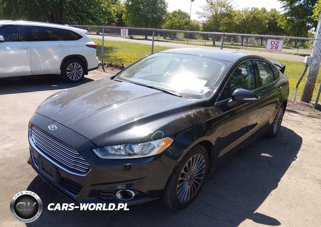 2015 Ford Fusion Titanium VIN:3FA6P0K96FR217455 - 2