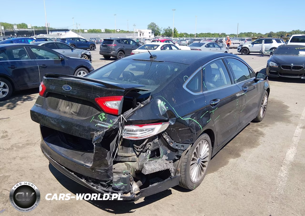 2015 Ford Fusion Titanium VIN:3FA6P0K96FR217455 - 4