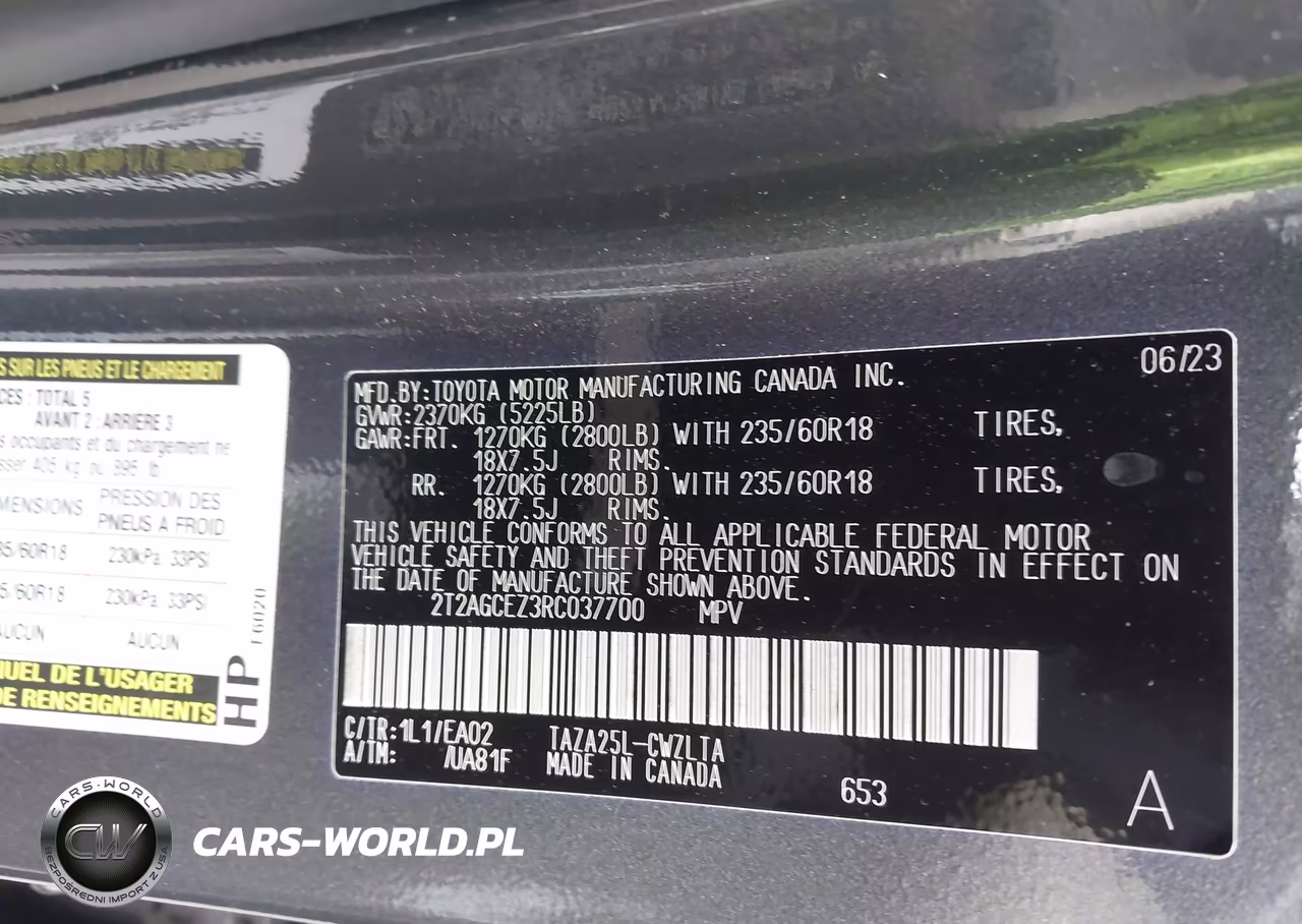 2024 Lexus Nx 350 VIN:2T2AGCEZ3RC037700 - 9