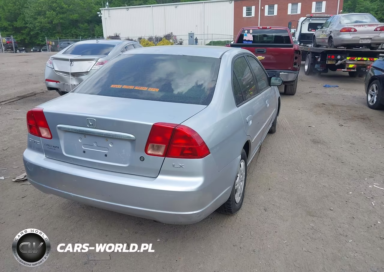 2002 Honda Civic Lx VIN:2HGES16572H517305 - 4
