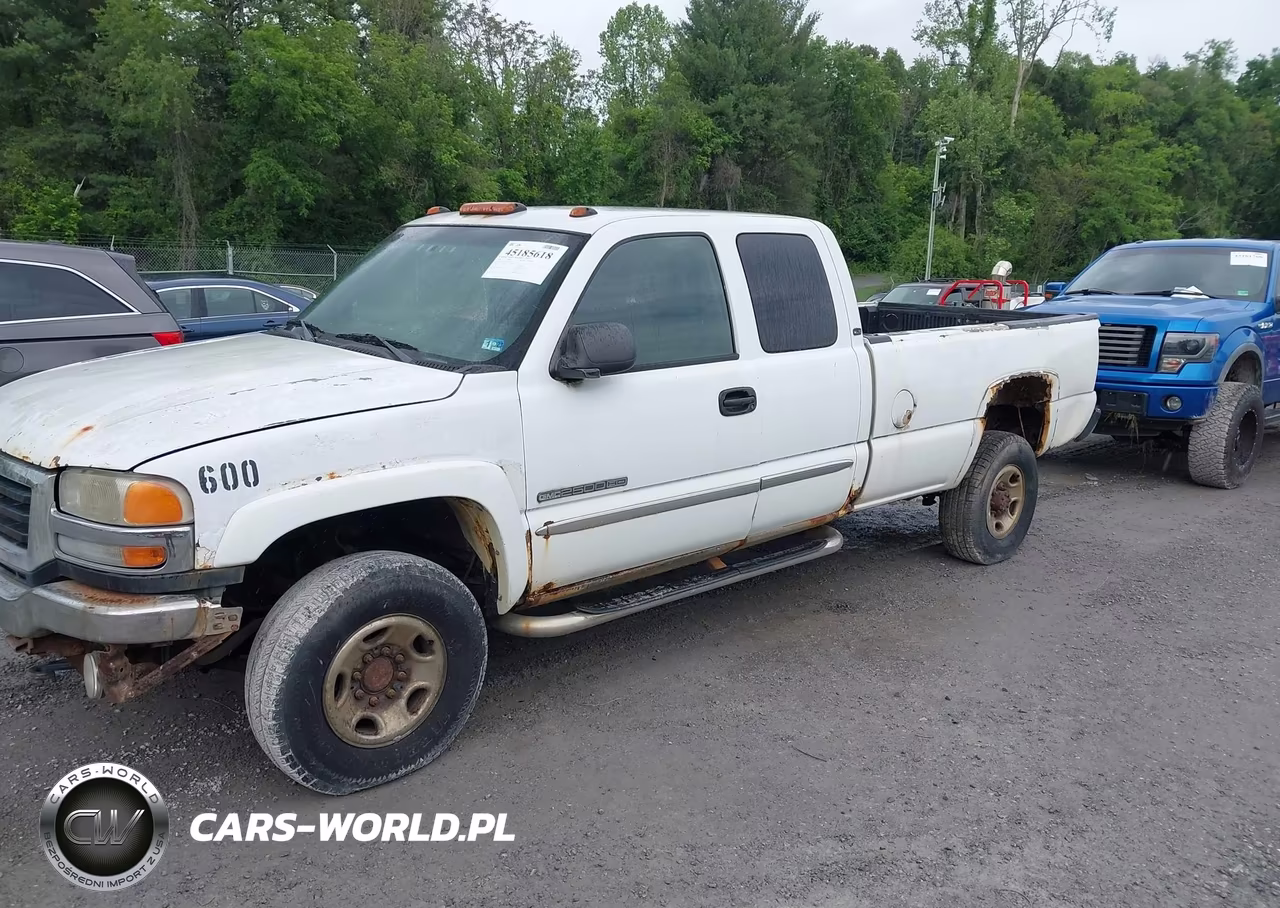 2006 GMC Sierra 2500Hd Sle1 VIN:1GTHK29G36E144372 - 2