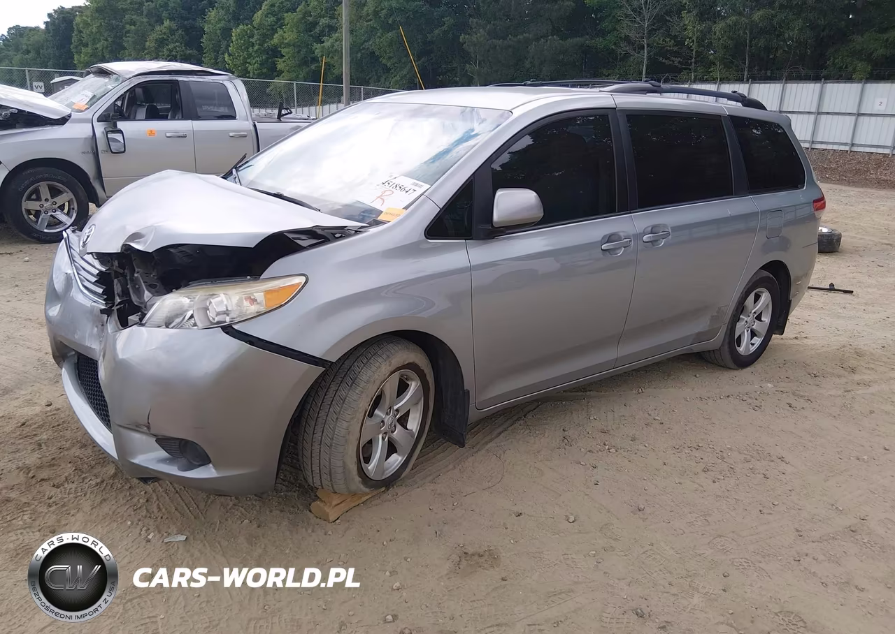 2011 Toyota Sienna Le V6 VIN:5TDKK3DC3BS043496 - 2