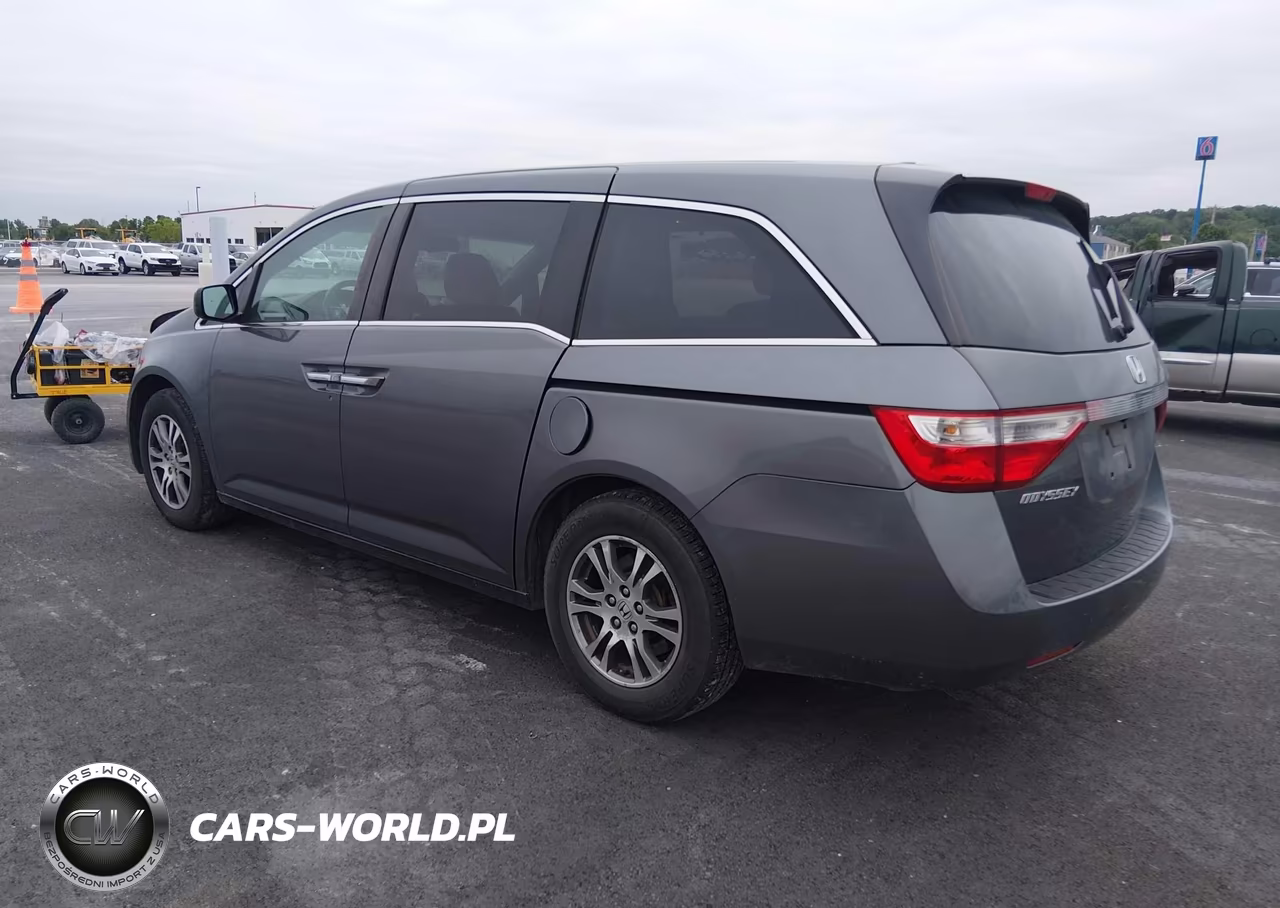 2012 Honda Odyssey Ex-L VIN:5FNRL5H60CB050195 - 3