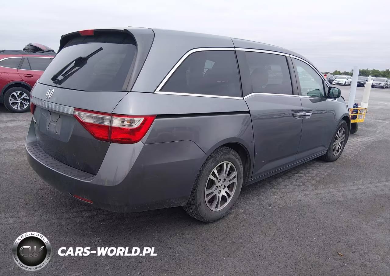 2012 Honda Odyssey Ex-L VIN:5FNRL5H60CB050195 - 4
