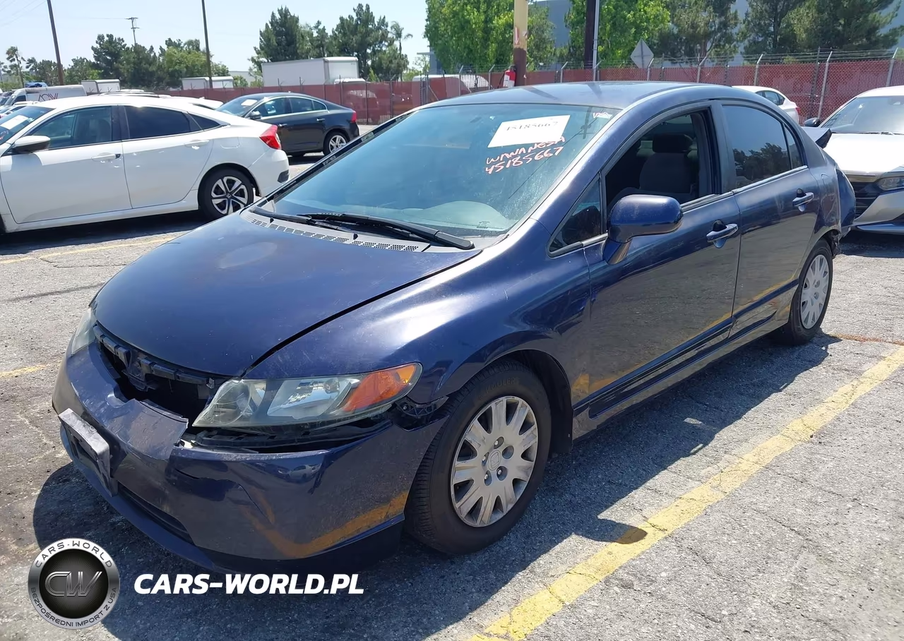 2006 Honda Civic Gx VIN:1HGFA46596L000301 - 2