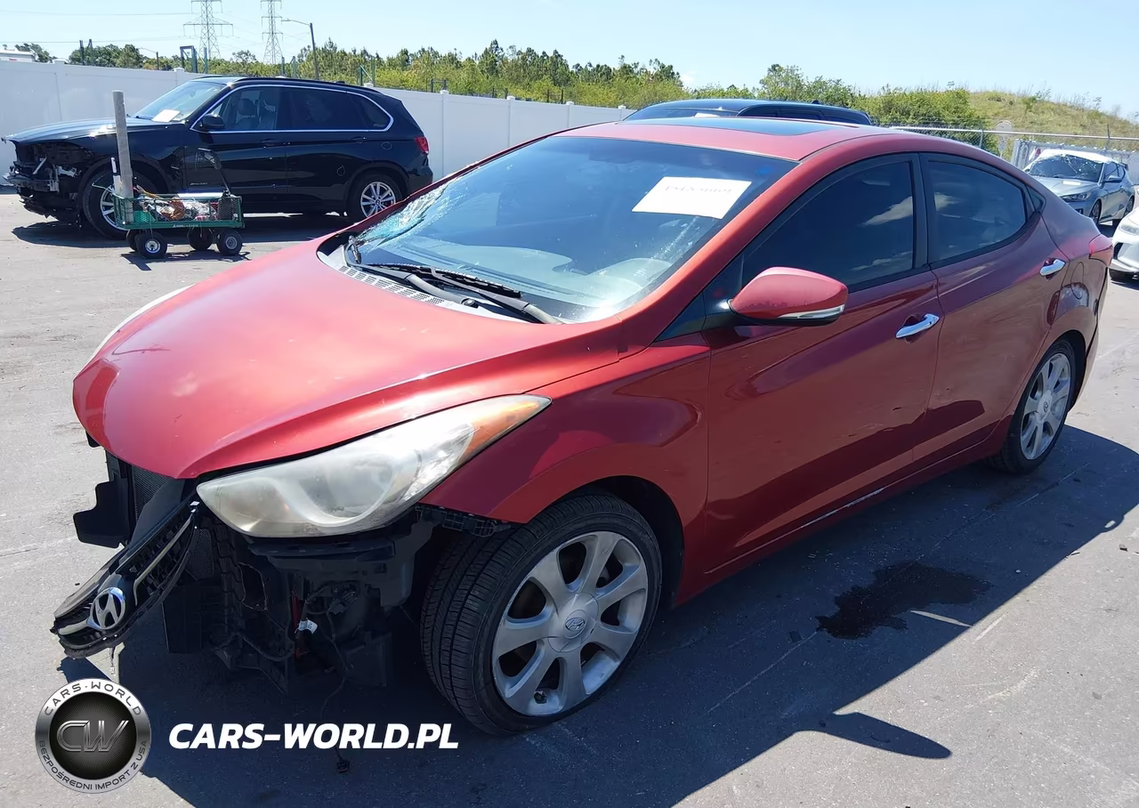 2011 Hyundai Elantra Limited (Ulsan Plant) VIN:KMHDH4AE9BU095368 - 2