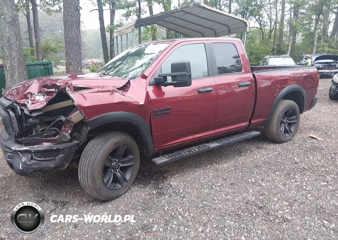 2021 Ram 1500 Classic Warlock 4X4 6'4 Box VIN:1C6RR7GG0MS577427 - 2