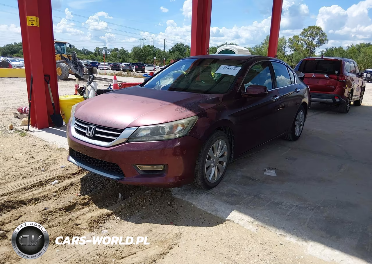 2013 Honda Accord Ex-L V-6 VIN:1HGCR3F8XDA012143 - 2