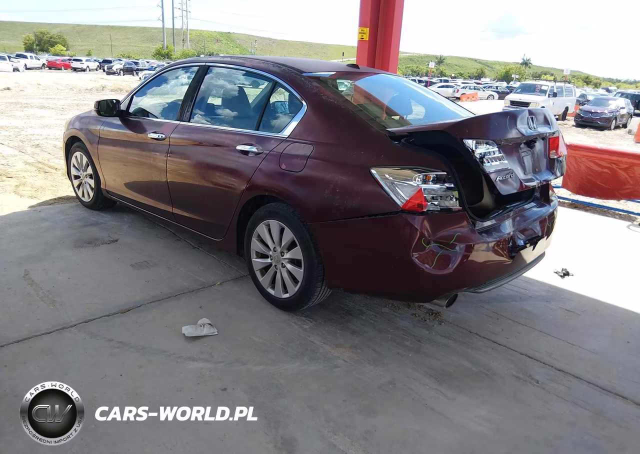 2013 Honda Accord Ex-L V-6 VIN:1HGCR3F8XDA012143 - 3