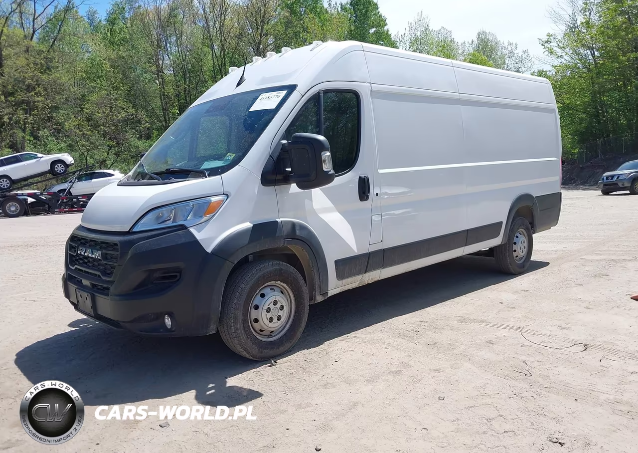 2023 Ram Promaster 3500 Cargo Van High Roof 159 Wb Ext VIN:3C6MRVJG3PE568851 - 2
