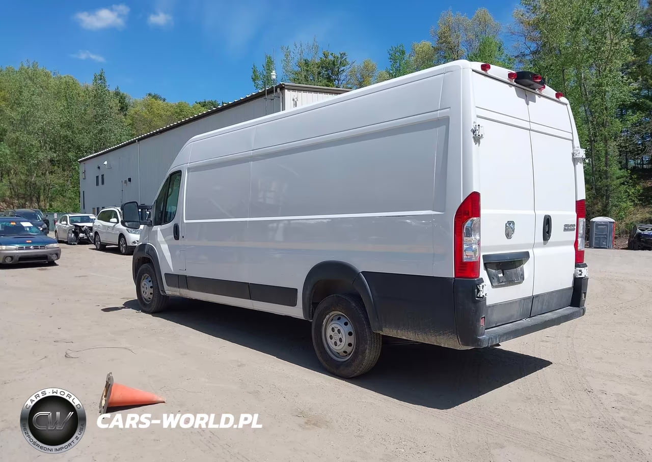 2023 Ram Promaster 3500 Cargo Van High Roof 159 Wb Ext VIN:3C6MRVJG3PE568851 - 3