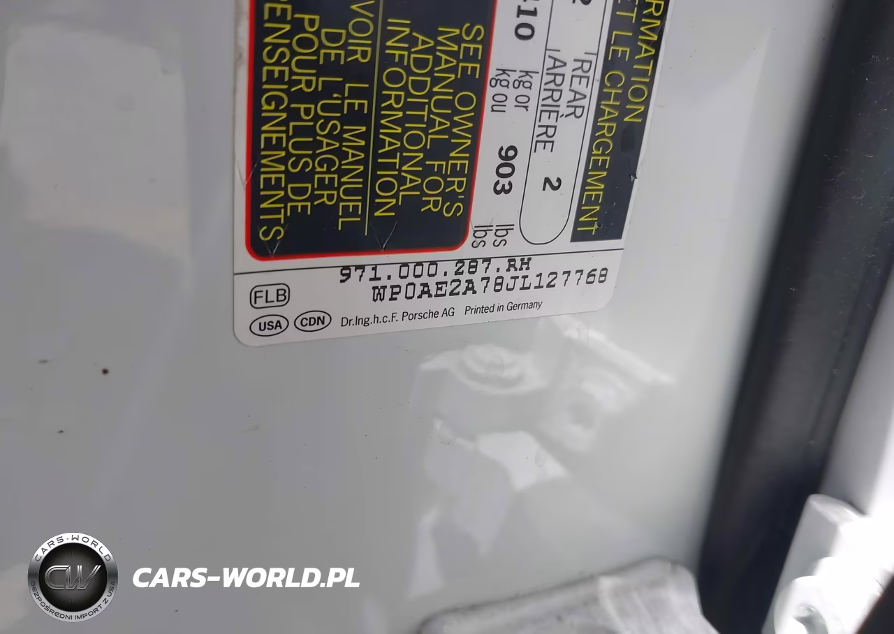 2018 Porsche Panamera E-Hybrid 4 VIN:WP0AE2A78JL127768 - 9