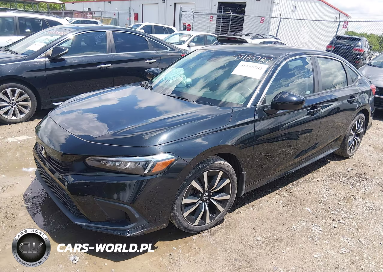 2022 Honda Civic Ex VIN:JHMFE1F74NX003129 - 2