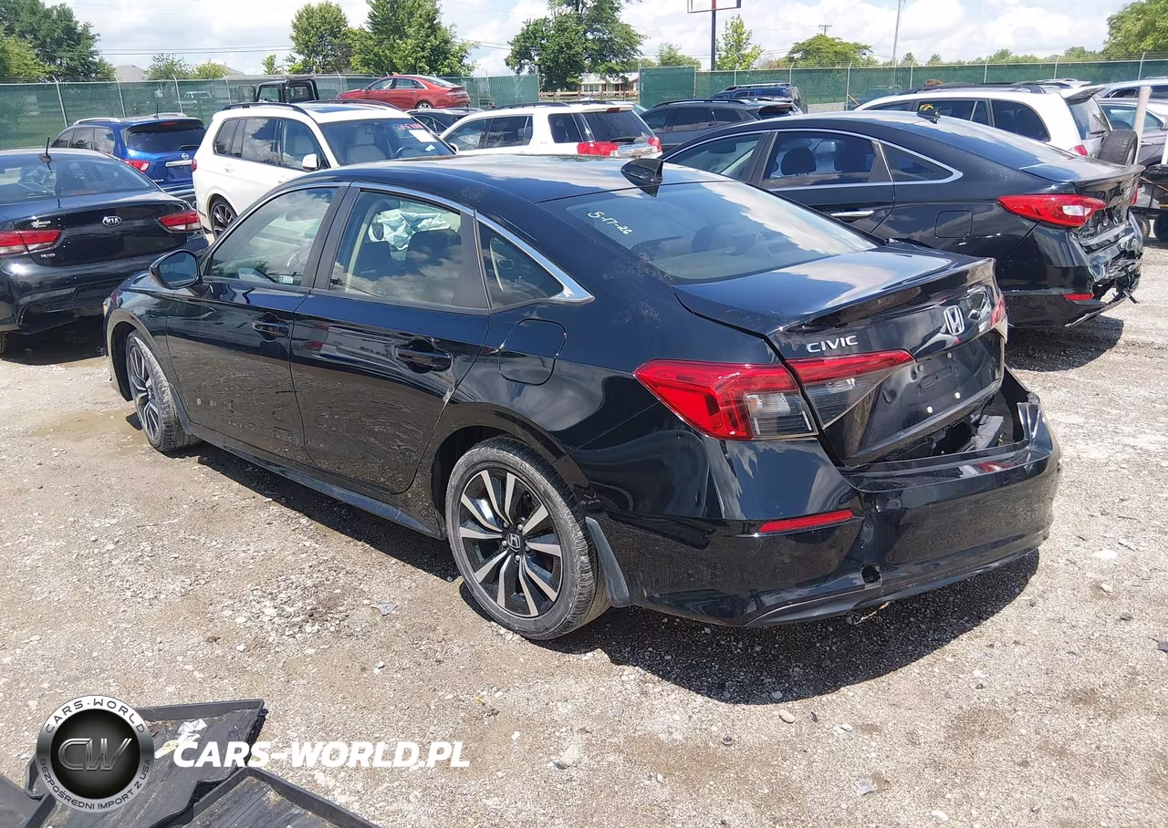 2022 Honda Civic Ex VIN:JHMFE1F74NX003129 - 3