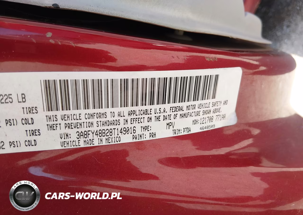 2008 Chrysler Pt Cruiser Lx VIN:3A8FY48B28T149016 - 9