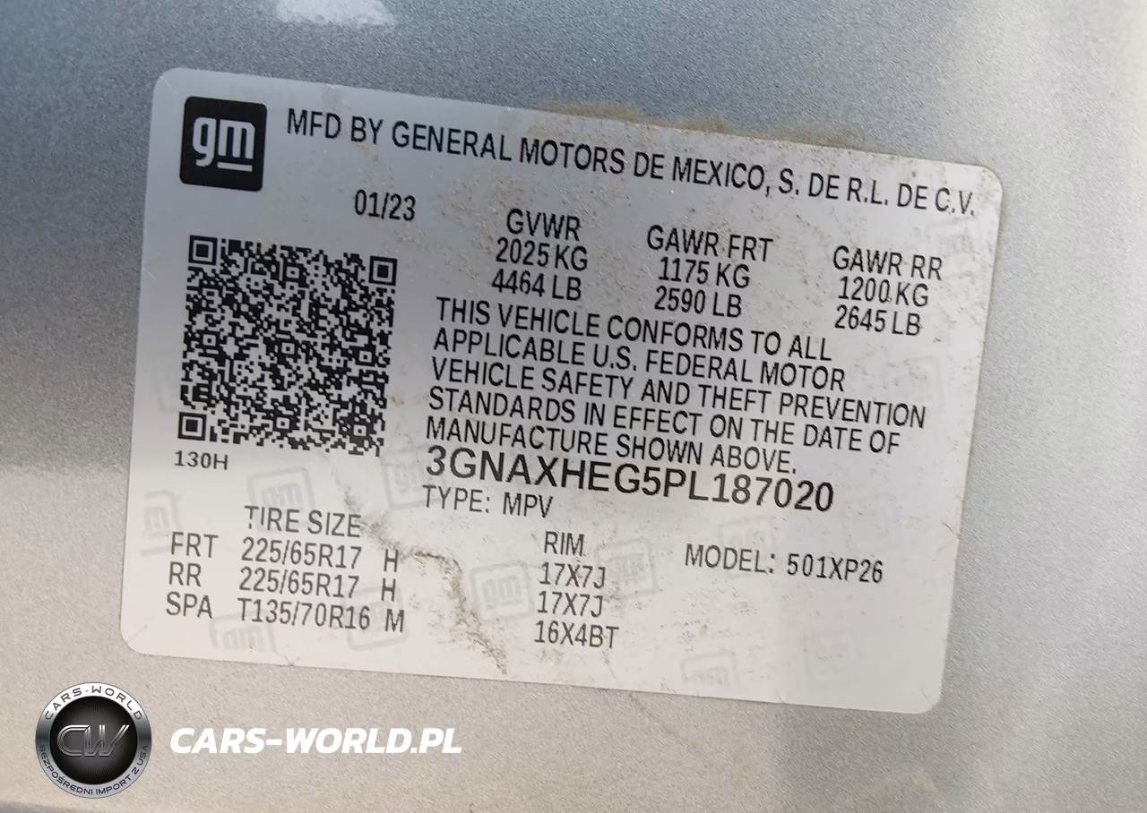2023 Chevrolet Equinox Fwd Ls VIN:3GNAXHEG5PL187020 - 9