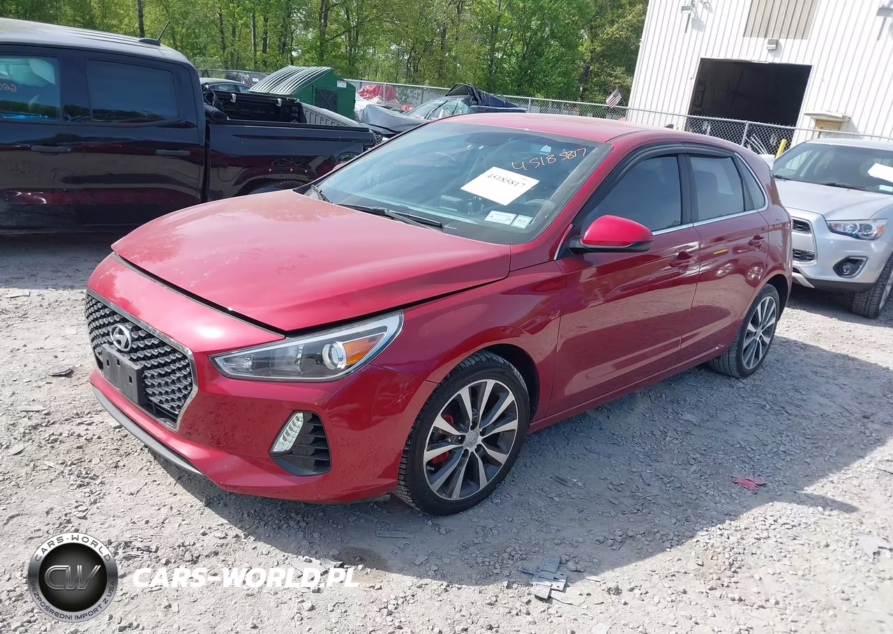 2019 Hyundai Elantra Gt VIN:KMHH35LE3KU116492 - 2