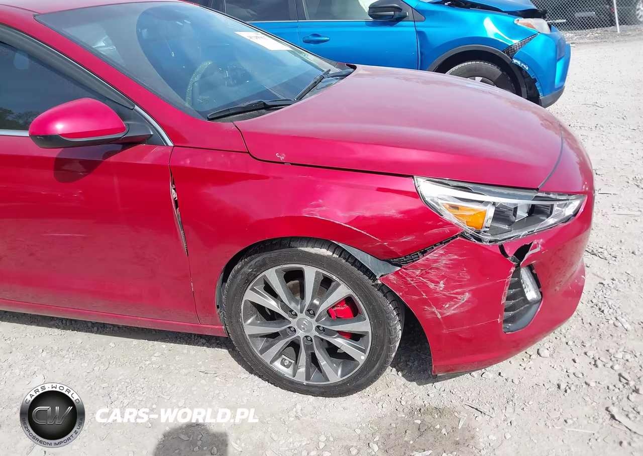 2019 Hyundai Elantra Gt VIN:KMHH35LE3KU116492 - 6