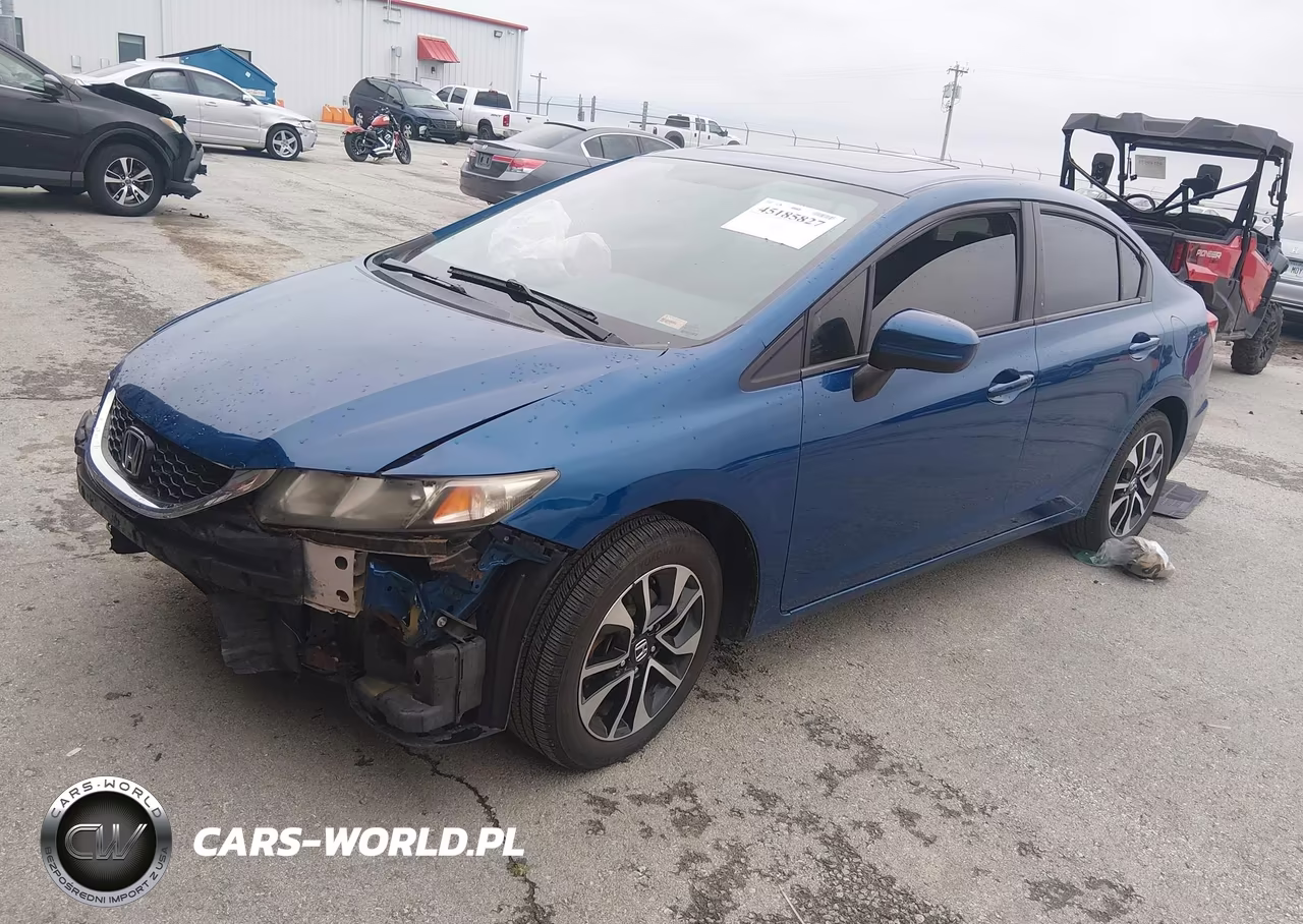 2014 Honda Civic Ex VIN:2HGFB2F82EH519620 - 2