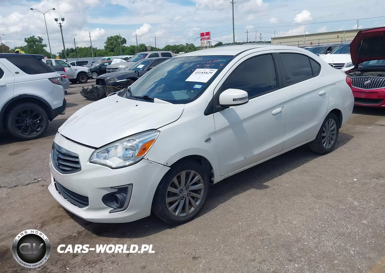 2018 Mitsubishi Mirage G4 Se VIN:ML32F4FJ2JHF01396 - 2