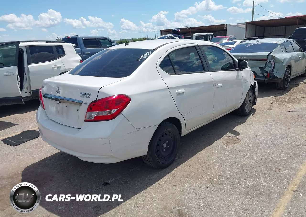 2018 Mitsubishi Mirage G4 Se VIN:ML32F4FJ2JHF01396 - 4
