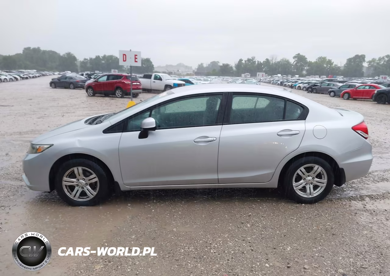 2013 Honda Civic Lx VIN:2HGFB2F52DH600220 - 14