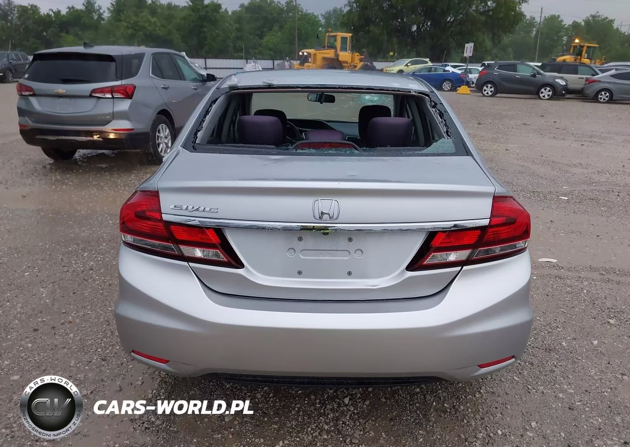 2013 Honda Civic Lx VIN:2HGFB2F52DH600220 - 16
