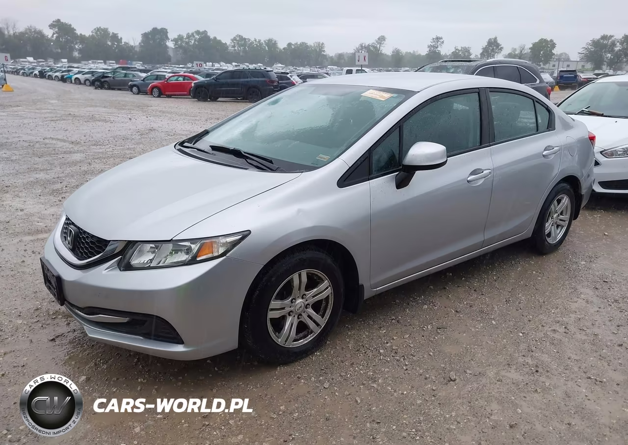2013 Honda Civic Lx VIN:2HGFB2F52DH600220 - 2