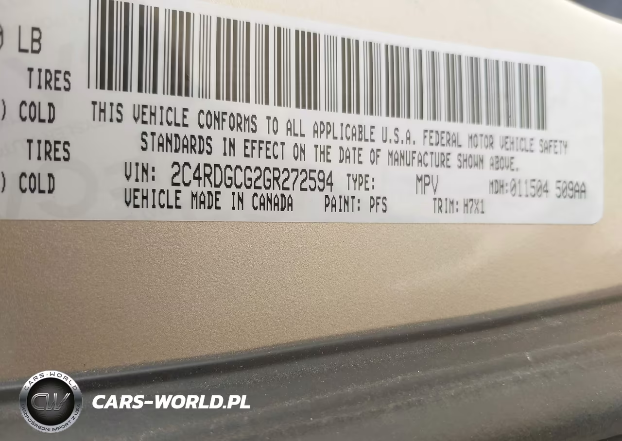 2016 Dodge Grand Caravan Sxt VIN:2C4RDGCG2GR272594 - 9