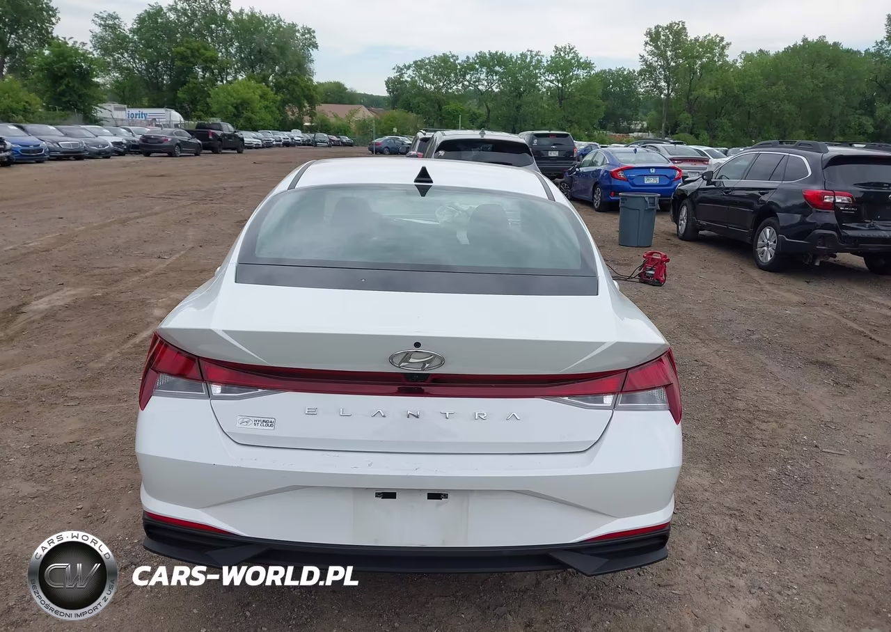 2021 Hyundai Elantra Sel VIN:5NPLS4AG9MH003868 - 16