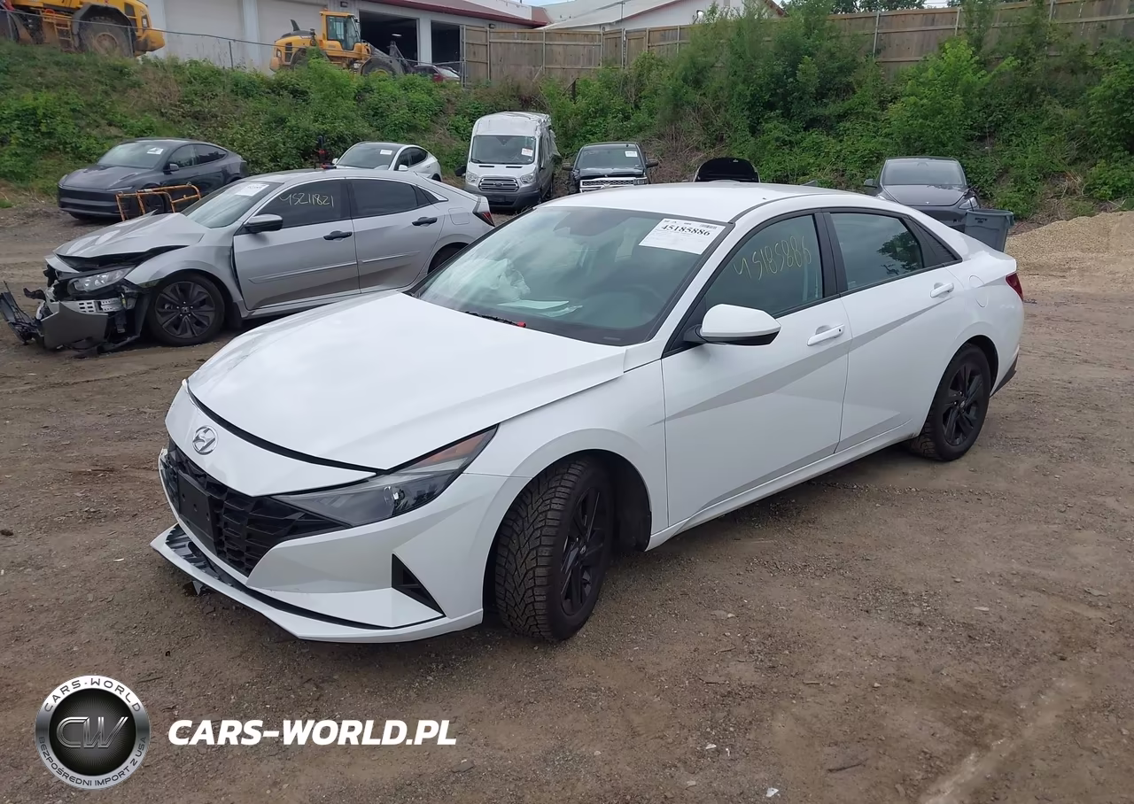 2021 Hyundai Elantra Sel VIN:5NPLS4AG9MH003868 - 2
