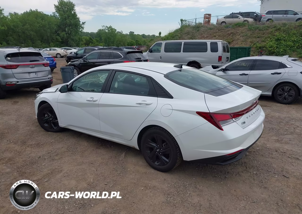 2021 Hyundai Elantra Sel VIN:5NPLS4AG9MH003868 - 3