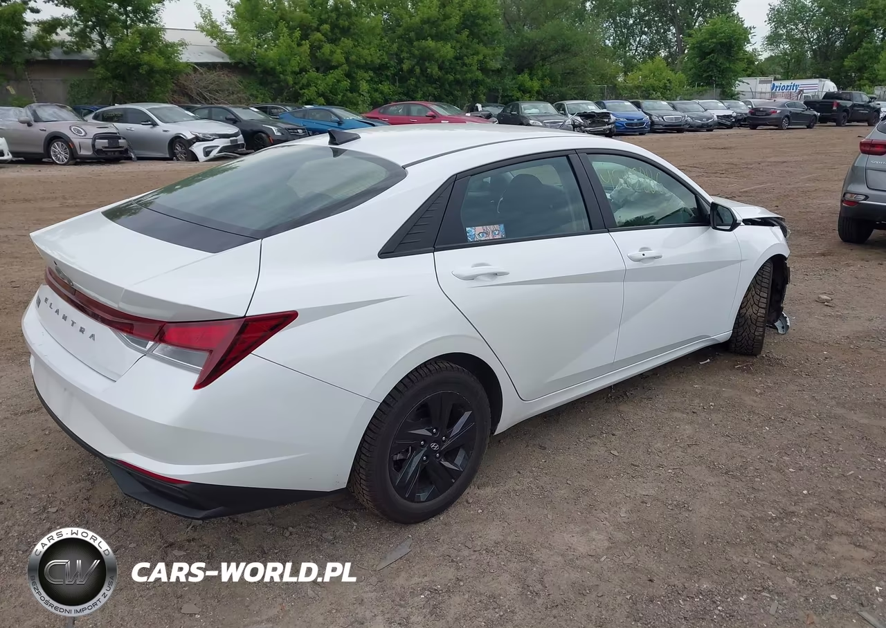 2021 Hyundai Elantra Sel VIN:5NPLS4AG9MH003868 - 4